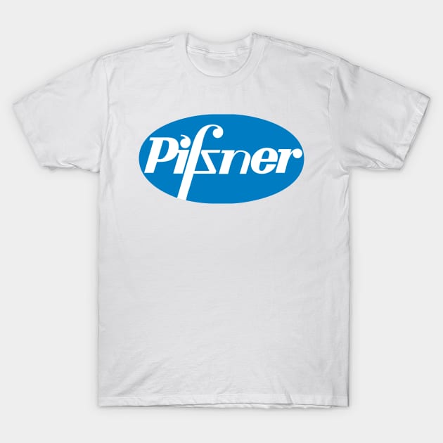 Pilsner Parody Funny T-Shirt by MC-Face